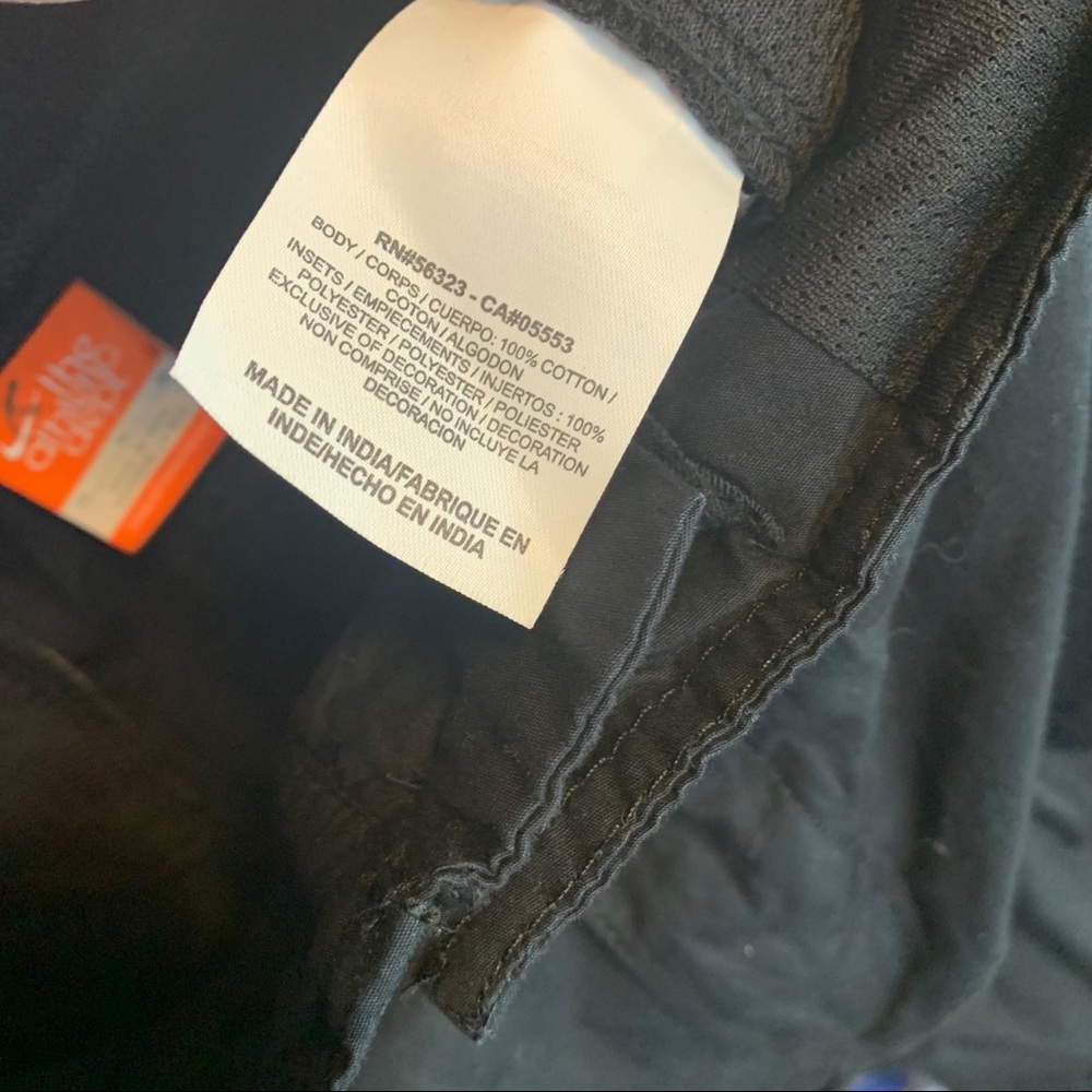 Nike Mens Cotton Shorts Black Cargo & Pockets Med - Picture 3 of 3